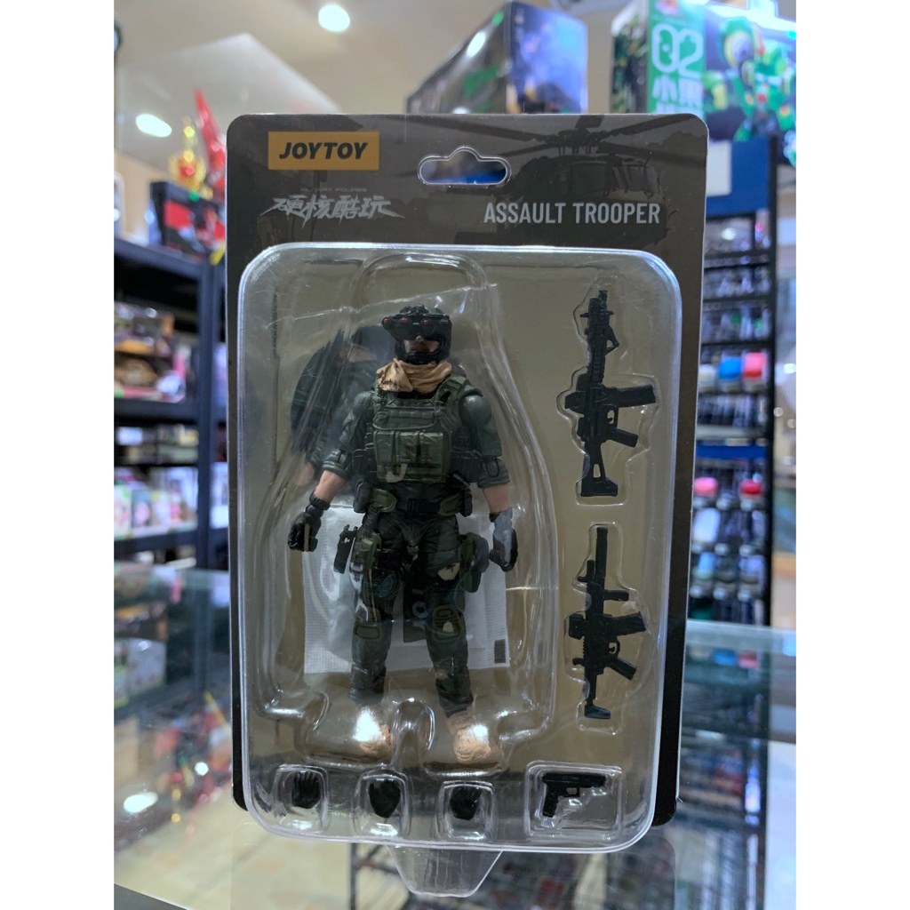 Figurine JoyToy 1:18 – Hardcore Coldplay : Naro Defense Forces 13th Assault Squad – Soldat Articulé Neuf