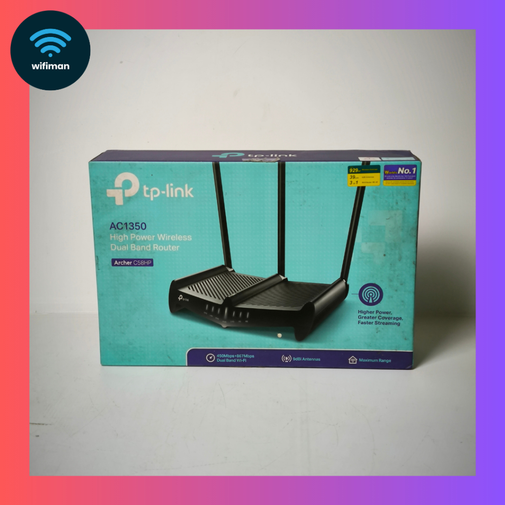 Tp-link AC1350 Archer C58HP Wireless Dual Band Gigabit High power ...