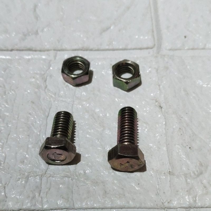 Yellow nut bolt M8 key 12 (10pcs) | Shopee Malaysia