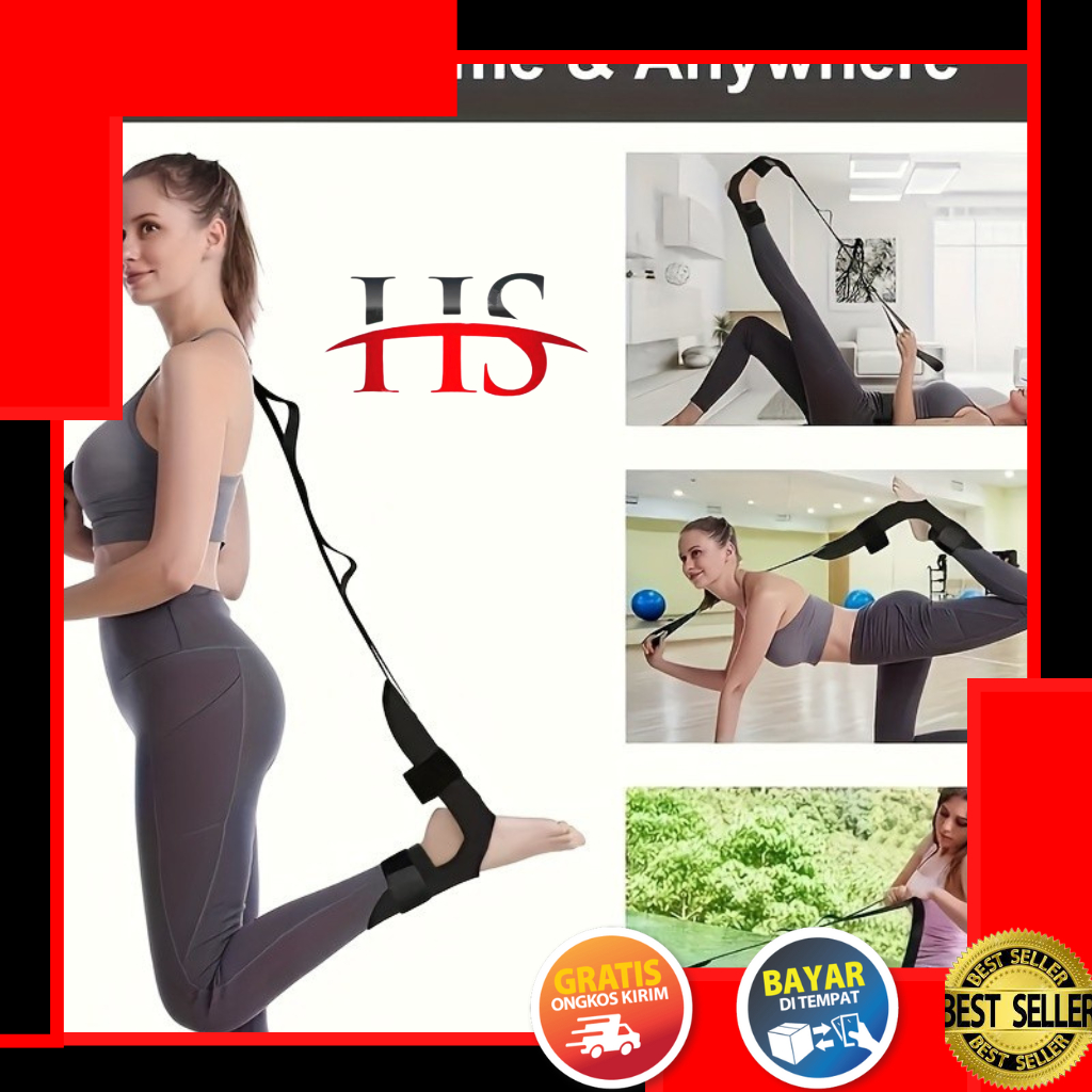 Physical Therapy Training Strap Stretching Muscle Heating Joint leg ...