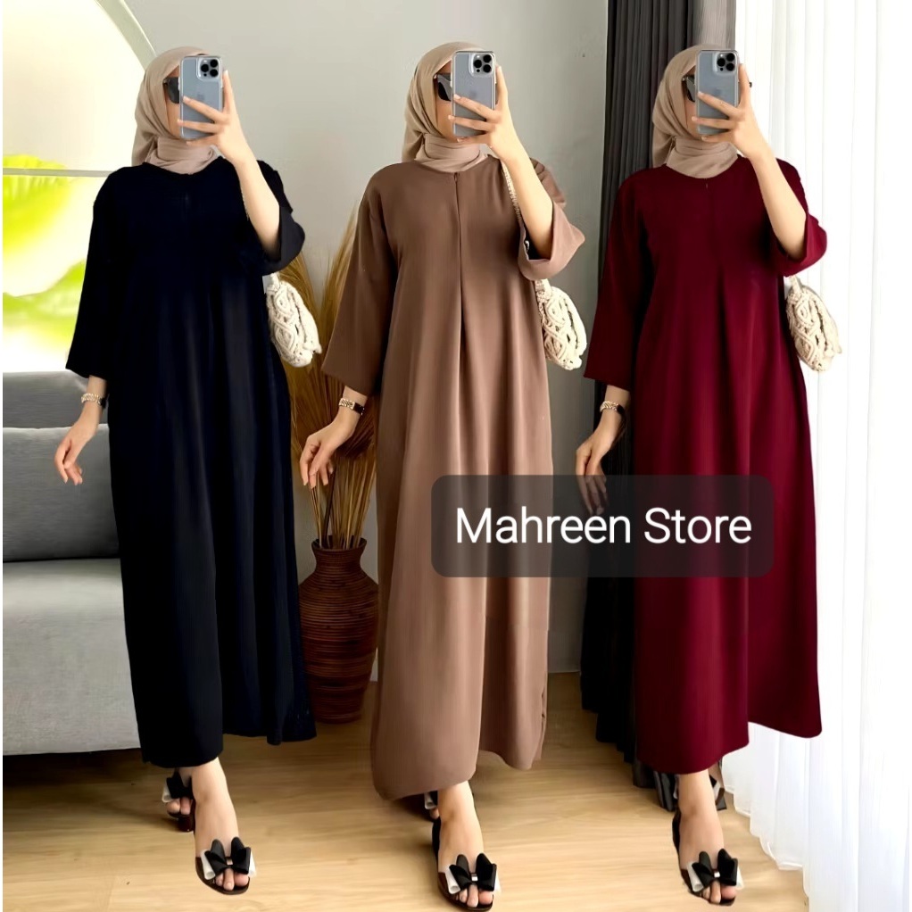 WOMEN'S PLAIN CRINGKLE DASTER 3/4 HAND MODEL | Shopee Malaysia