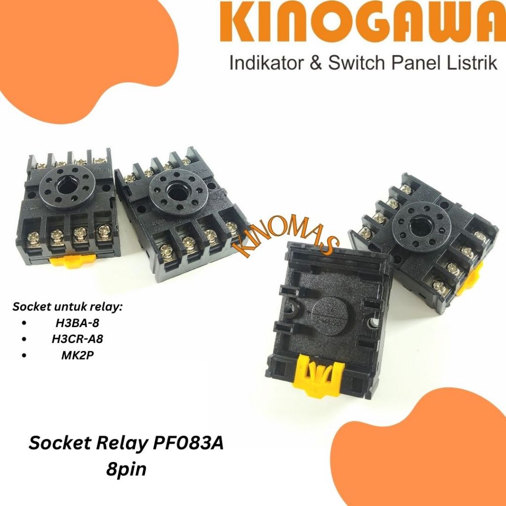 Relay Socket MK2P H3CR H3BA-8 8pin - PF083A | Shopee Malaysia