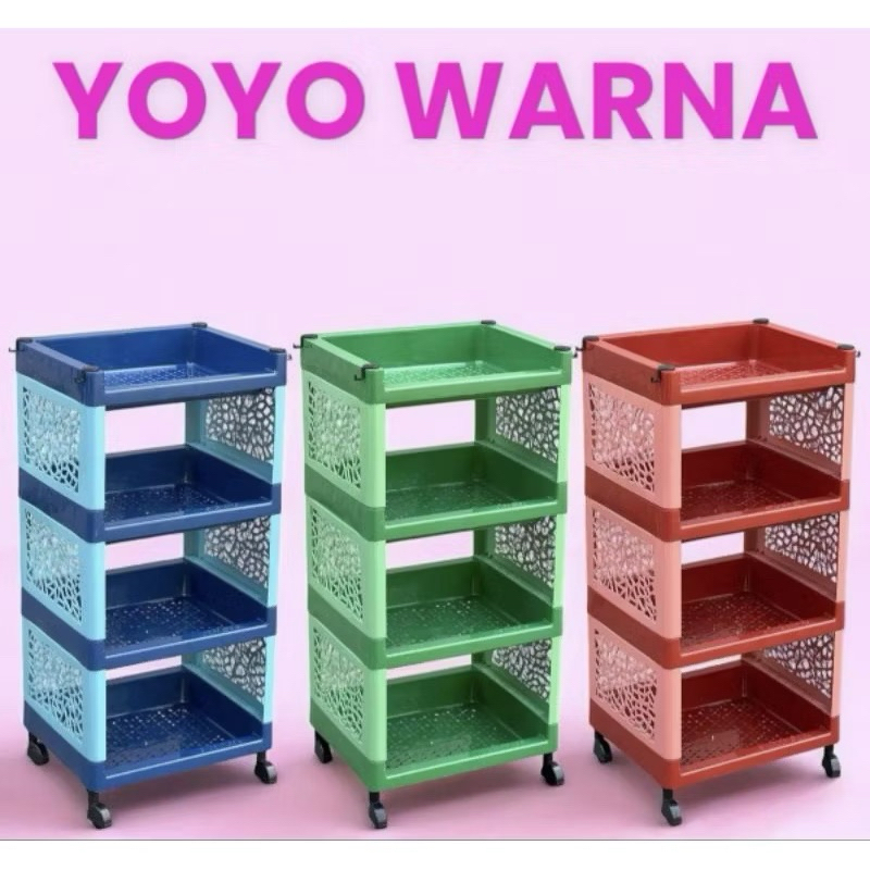 4 TIER YOYO RACK (COLOR) | Shopee Malaysia