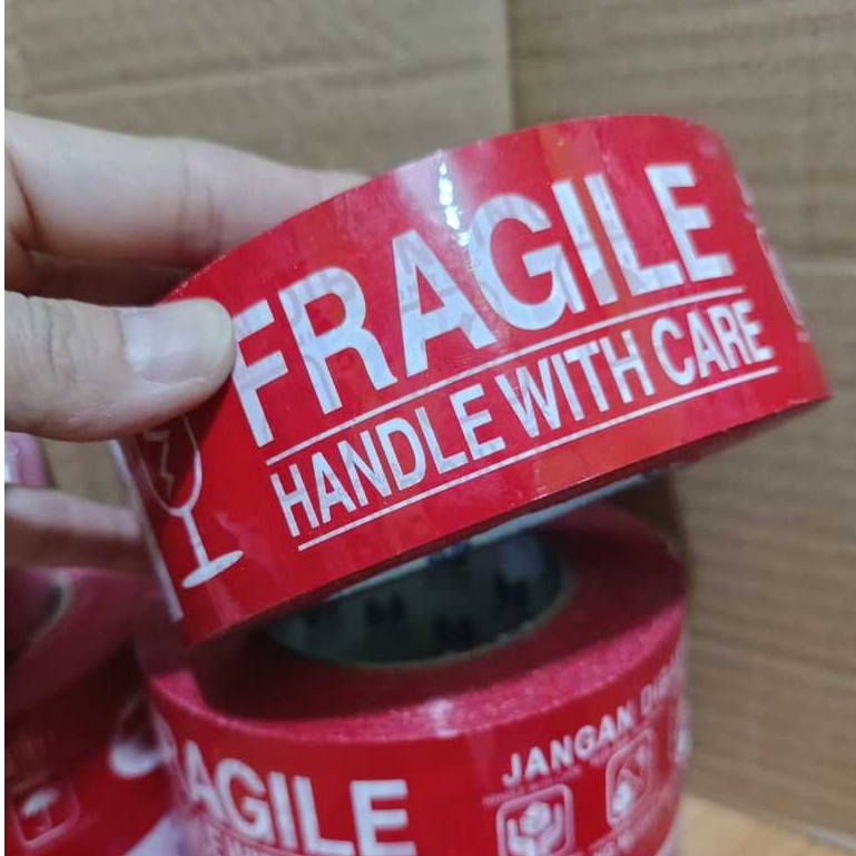 MERAH PUTIH Fragile Isolation Duct Tape Don't Slam Jumbo 200 Yards ...