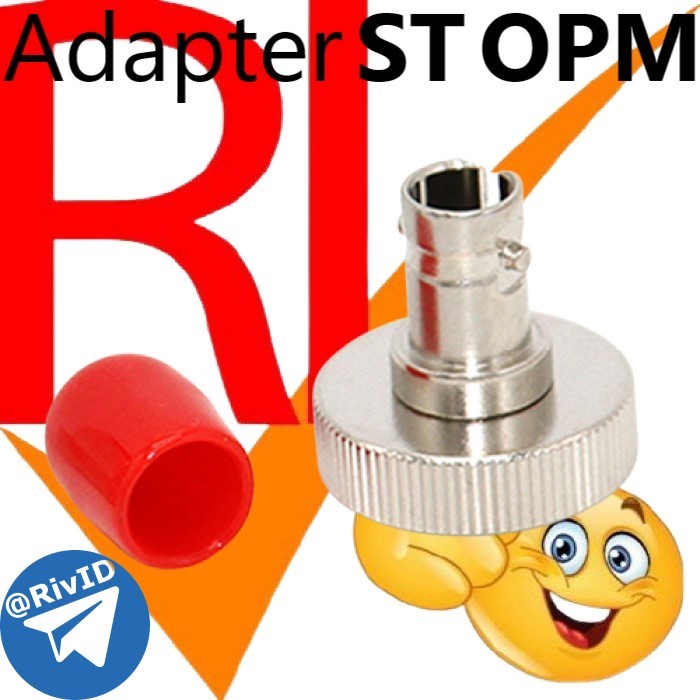 OPM OLS ST Connector Head Adapter FO Optical Power Meter Light Source ...