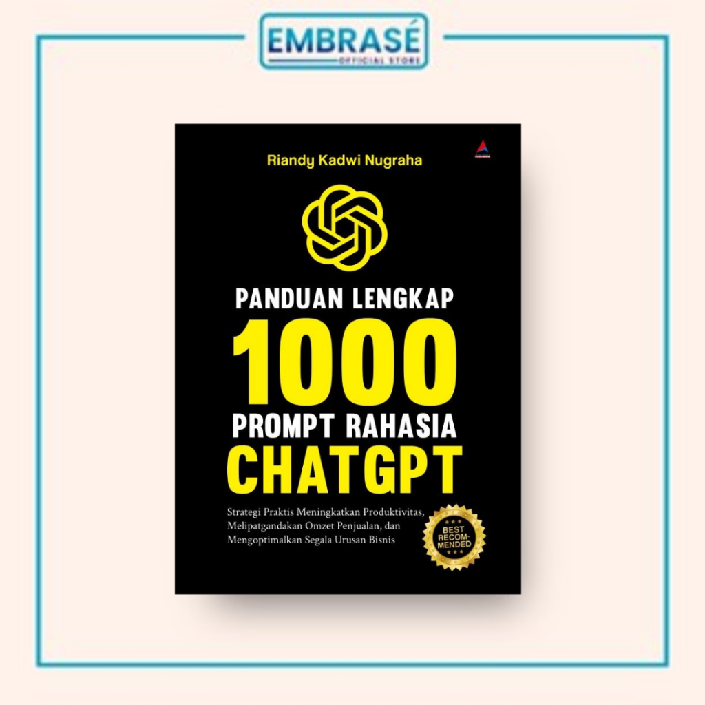 COMPLETE GUIDE BOOK 1000 SECRET PROMPT CHATGPT - Embrase | Shopee Malaysia