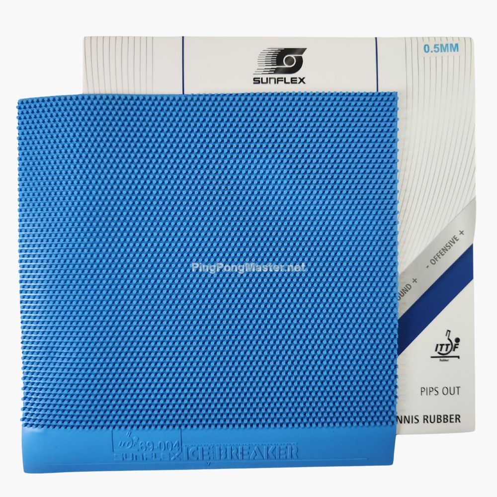Sunflex Ice Breaker Long Pimple 0.5mm BLUE - Pingpong Rubber Table ...