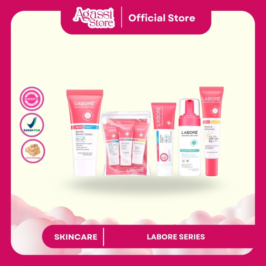 Labore Biome Series Mild Cleanser | Revive Cream | TopiCalm Cream ...
