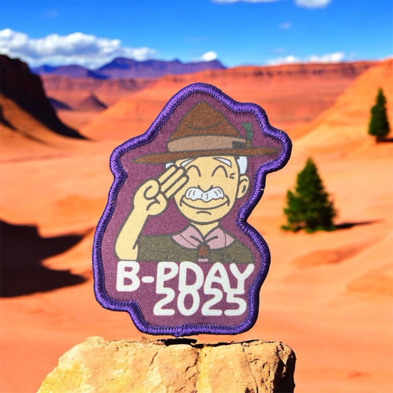 Bet Emblem Patch Bp Day 2025 Merrow print | Shopee Malaysia