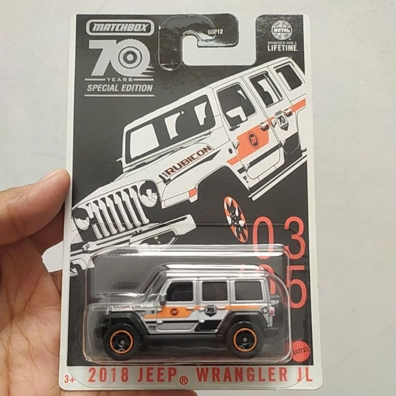 Matchbox 2018 Jeep Wrangler JL 1:64 Die-Cast Model in India | The Miniature Hub