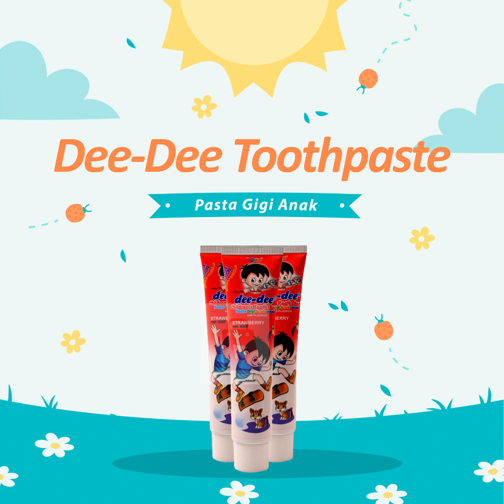 Dee-Dee Children's Toothpaste / Dee-Dee Children's Toothpaste | Shopee ...