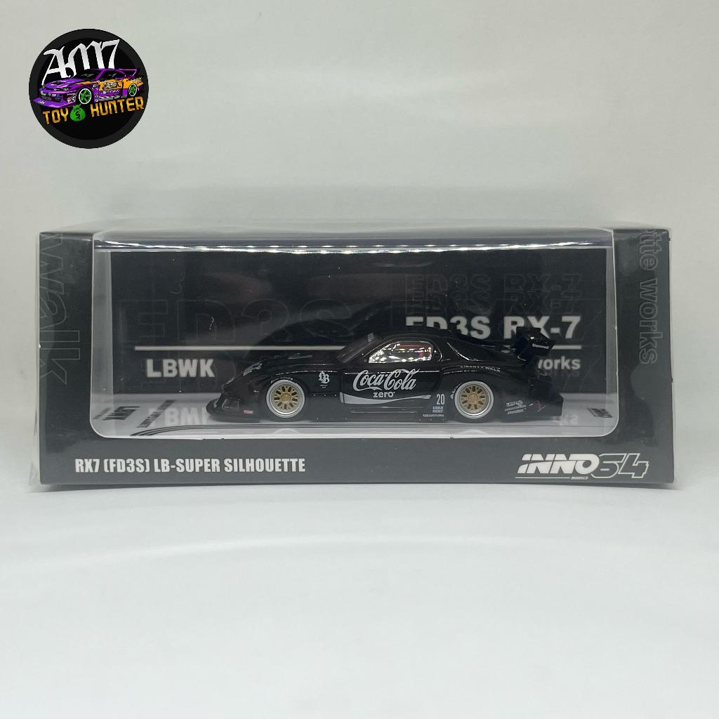 INNO 64 MAZDA RX-7 LBWK FD3S LB-SUPER SILHOUETTE COCA COLA BLACK ...