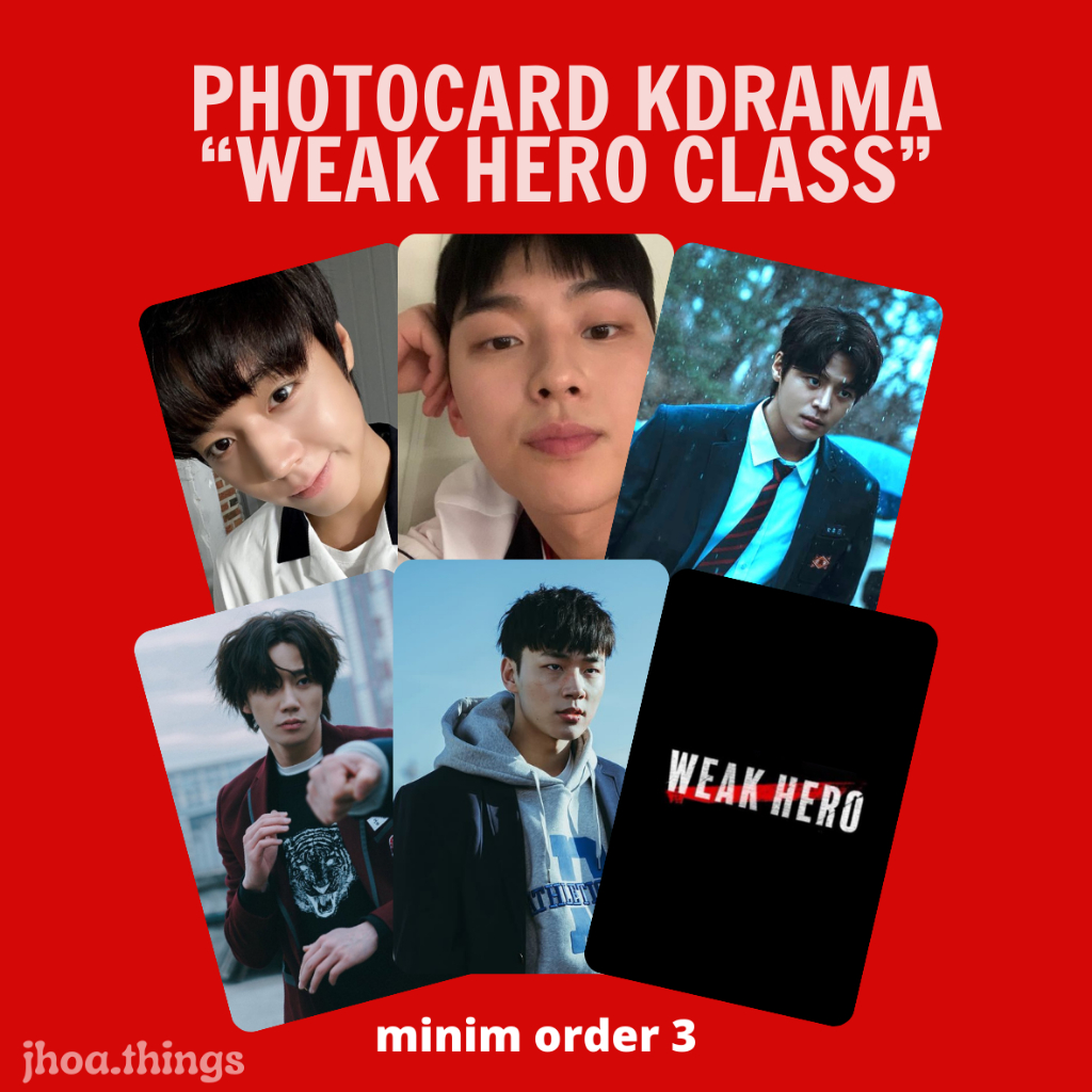 [UNOFFICIAL] PHOTOCARD WEAK HERO CLASS SEASON 1 2 DRAMA KOREA YEON ...