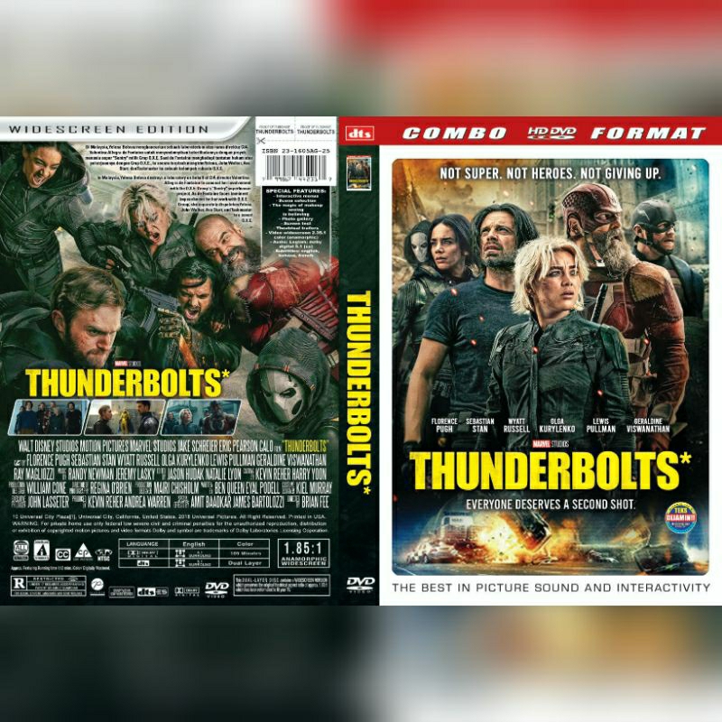 DVD Thunderbolts 2025 Original (Olga Kurylenko) dvd movie | Shopee Malaysia