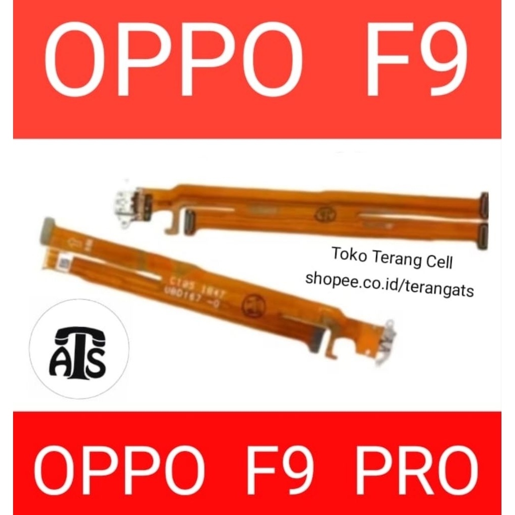 Flexible De Charge (nappe) Pour Oppo F9 / F9 Pro - Pièce Détachée D'occasion