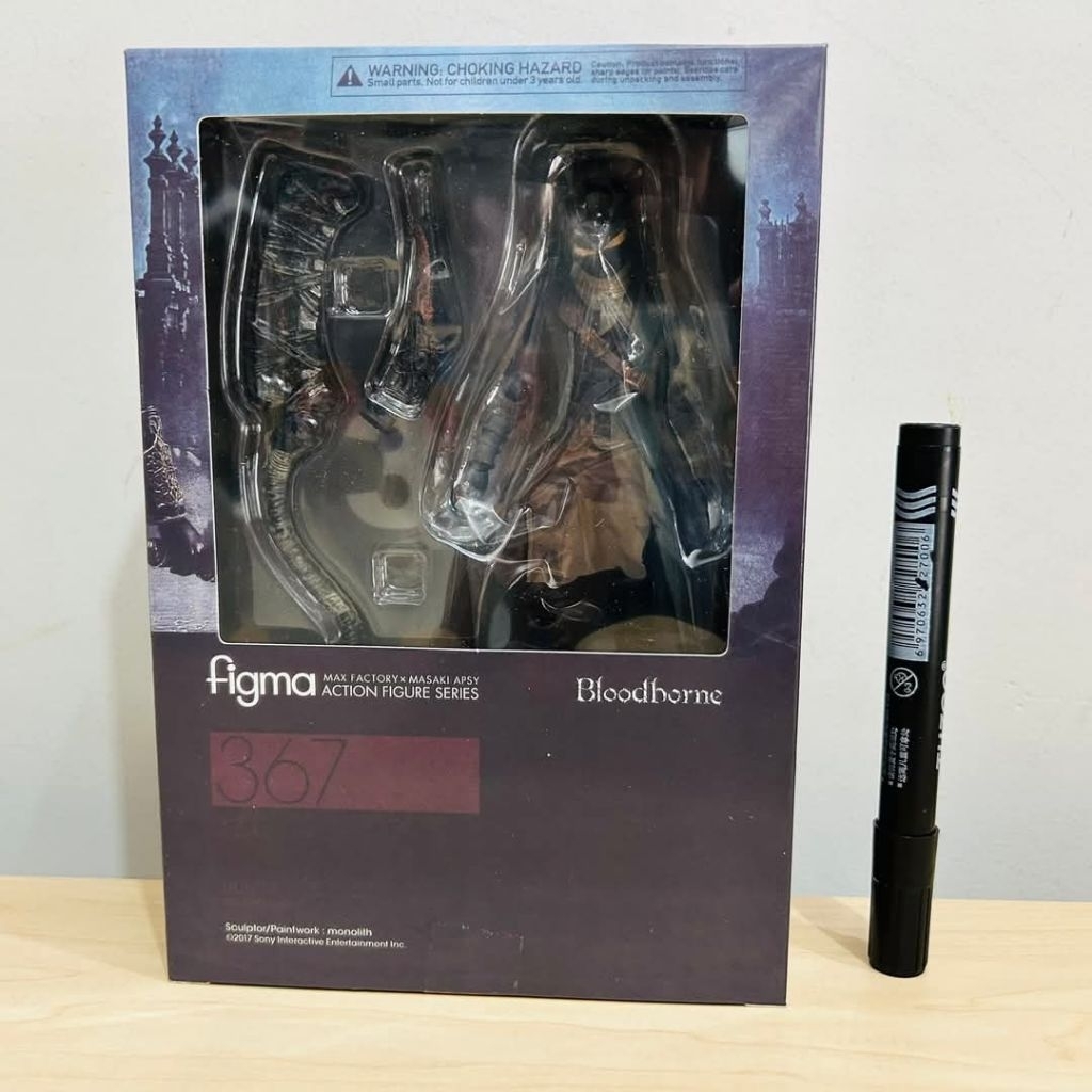 Figma action figureblodborne hunter Figma 367 recast toy about 6 inches ...