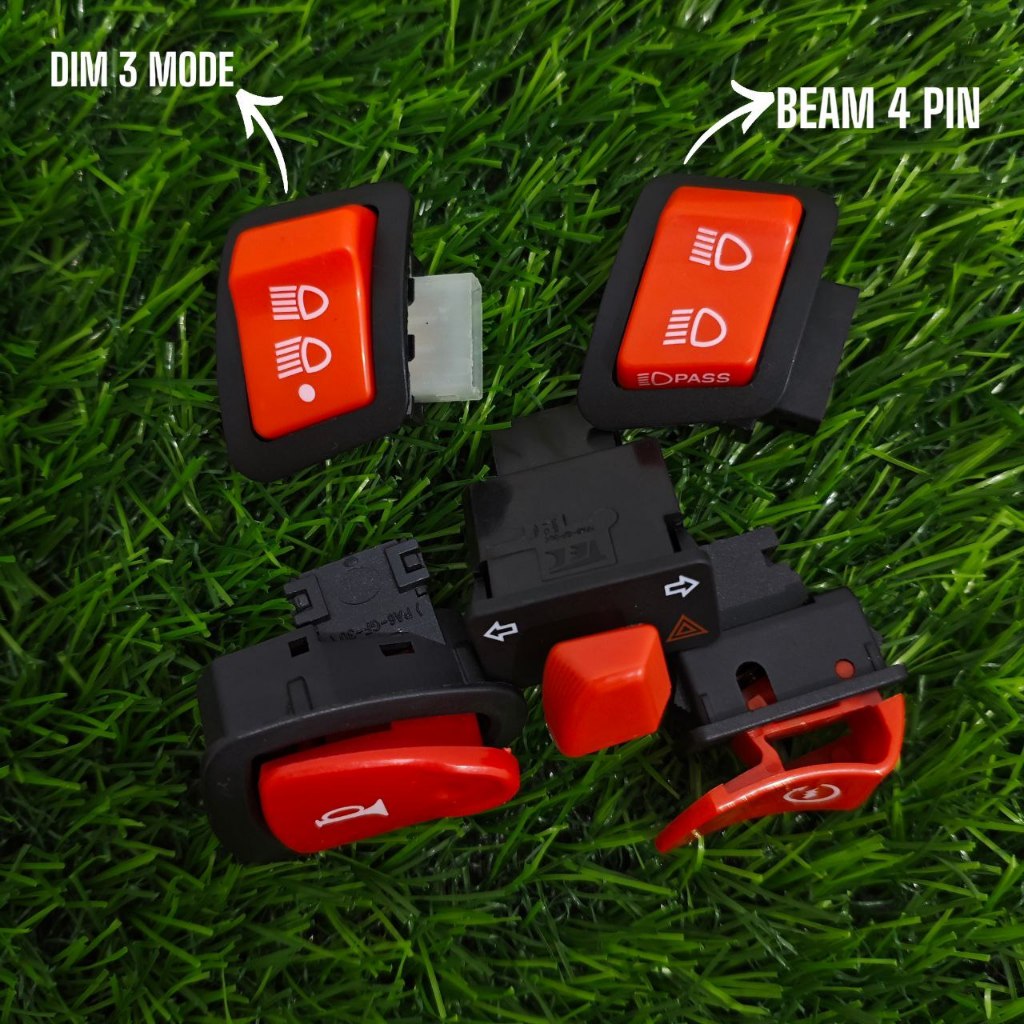 Honda Switch Package Hazard Sen Switch 30/34mm, Horn, Starter and Pass ...