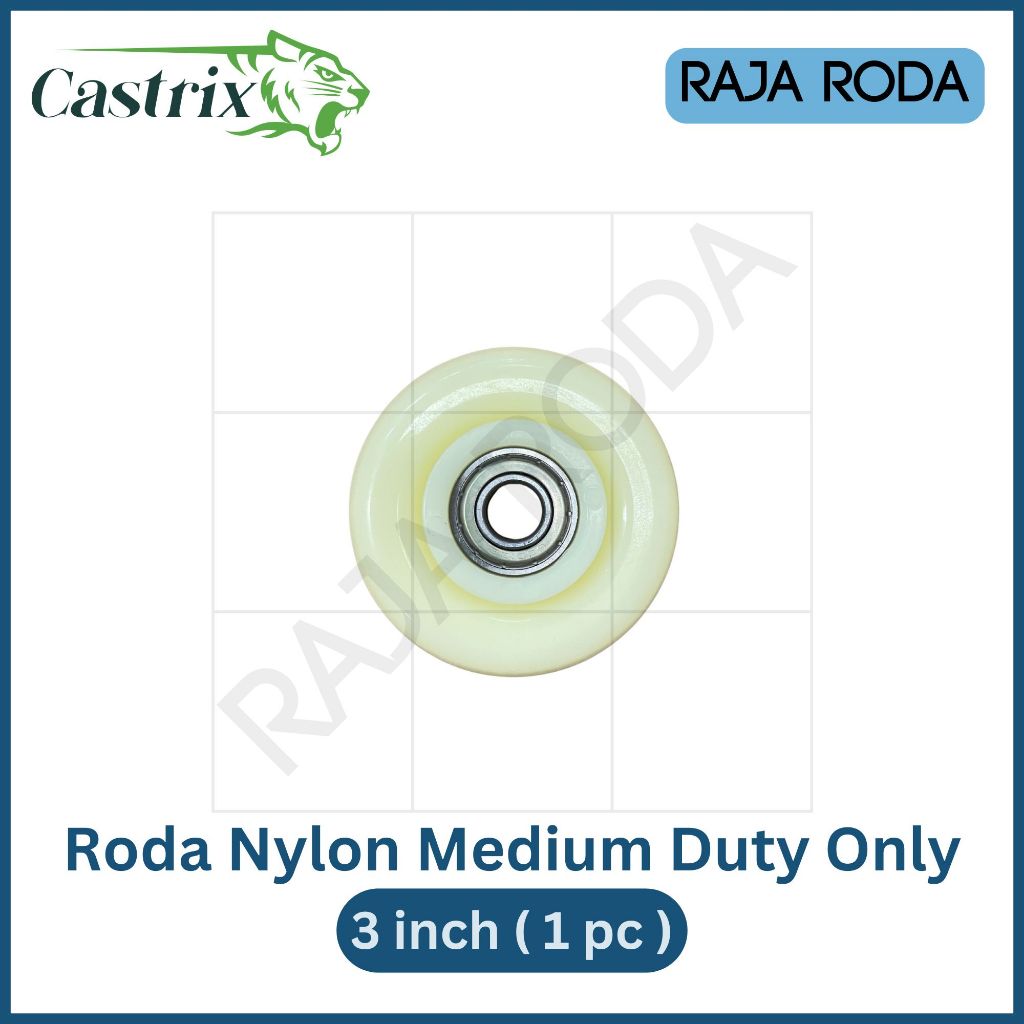 Castrix Nylon Wheel Trolley Steling Showcase Shelf 3