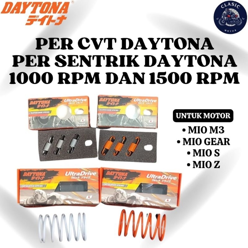 Daytona spring package mio m3 mio gear mio s mio z centric spring cvt ...