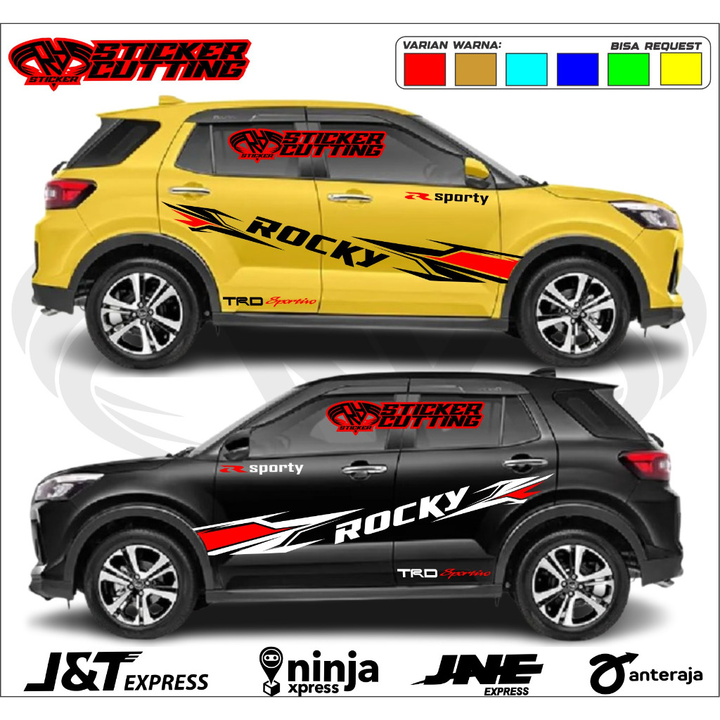 Toyota Raize Daihatsu Rocky sticker | Shopee Malaysia