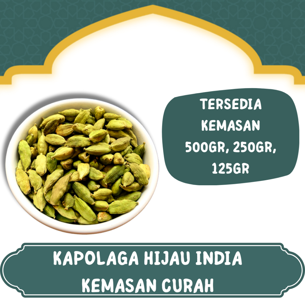 HIJAU KAPOLAGA AKBAR GREEN INDIAN TRADITIONAL SPICES IMPORTED INDIAN I ...