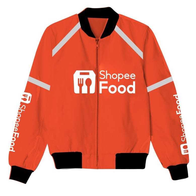 SHOPEEEXPRESS NEWEST MAXIM FOOD BOMBER JACKET | Shopee Malaysia
