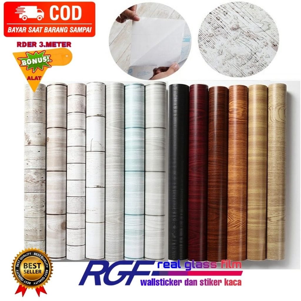 HPL STICKER / HPL WOOD MOTIF / TRIPLEK CLOSET COATING TABLE WALL ...