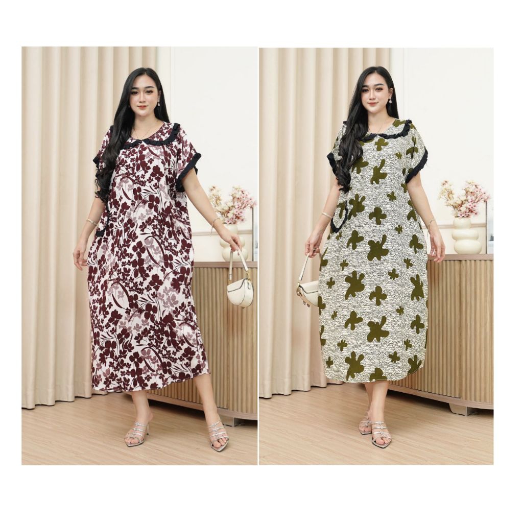ELEGANT DASTER - NALAYA DASTER // AQILA DASTER - PREMIUM RAYON MOTIF ...