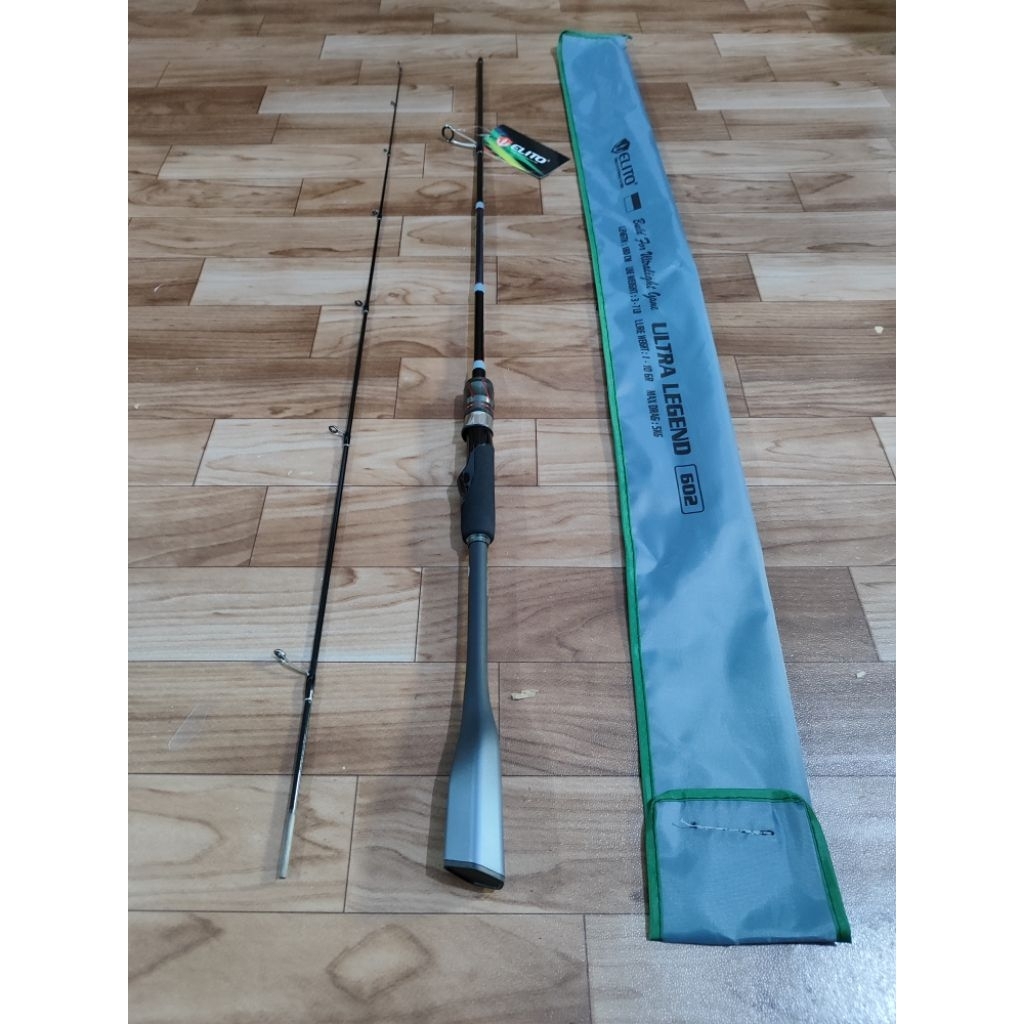 Elito Ultra Legend Fishing Rod 602 / 662 / 702 (Solid Carbon) (Ultra ...