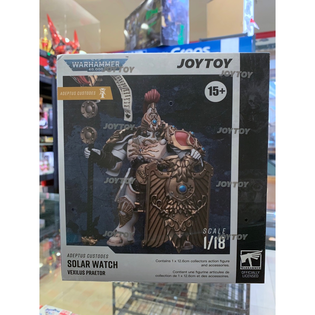 JOYTOY Warhammer 40K Adeptus Custodes Vexilus Praetor – Action Figure 1/18 Da Collezione, 12,5 Cm, Licenza Originale - 5