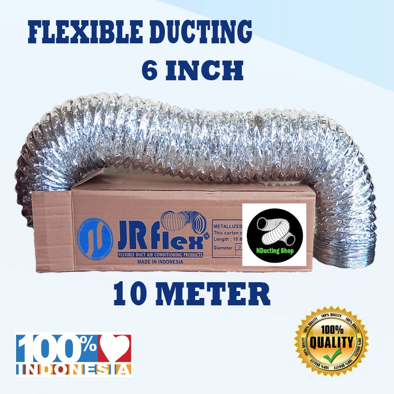 Flexible Ducting 6 inch / Hexaust Air Duct (10 Meters) | Shopee Malaysia