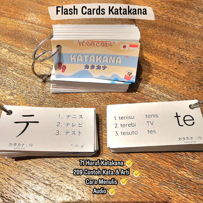Hiragana and Katakana Flash Cards Beginner Japanese | Shopee Malaysia