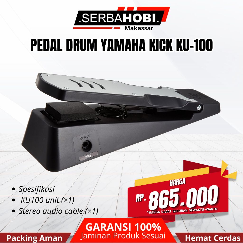 Yamaha KU100 Silent Kick Electronic Drum Pedal | Shopee Malaysia