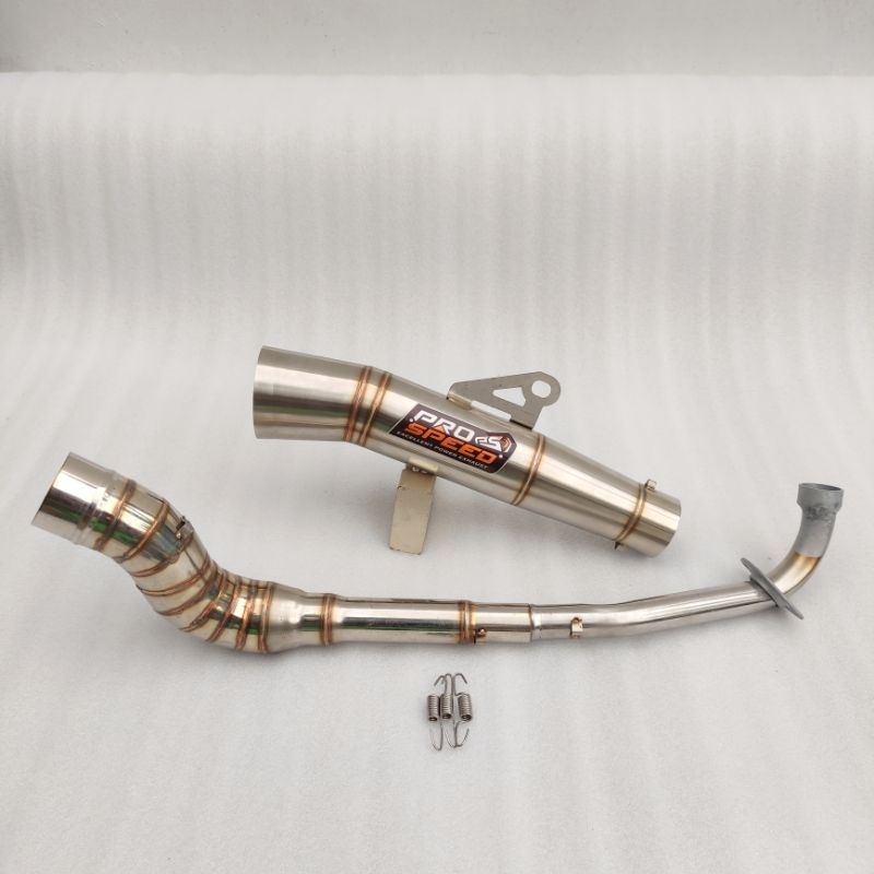 Super Open pipe 51mm Canister Super Tube Type 1Set for xrm 110 125 wave ...