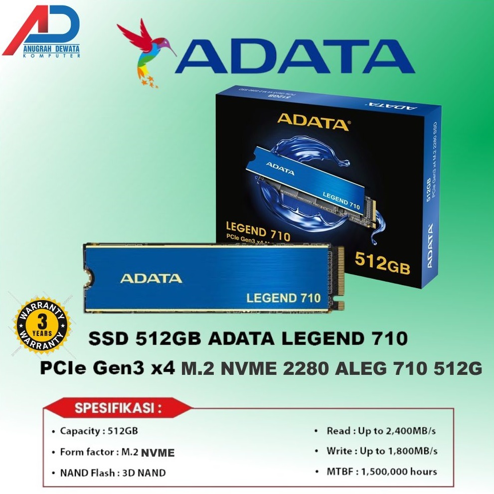 Datasheet_Legend 710_Pcie Gen3 X4 M.2 2280 Ssd – LJNNL