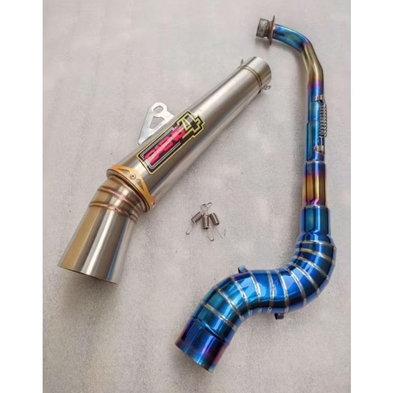 Daeng sai4 Pipe canister contour open specs exhaust Pipe for Wave 125 ...