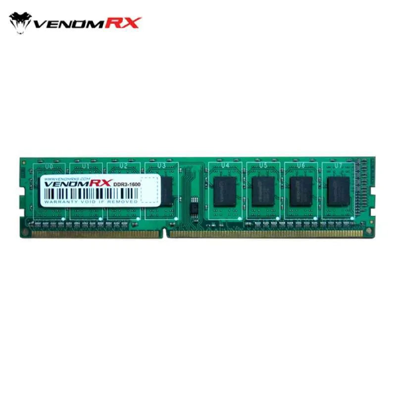 Ram PC VENOM RX DDR3 8GB 1600 | Shopee Malaysia