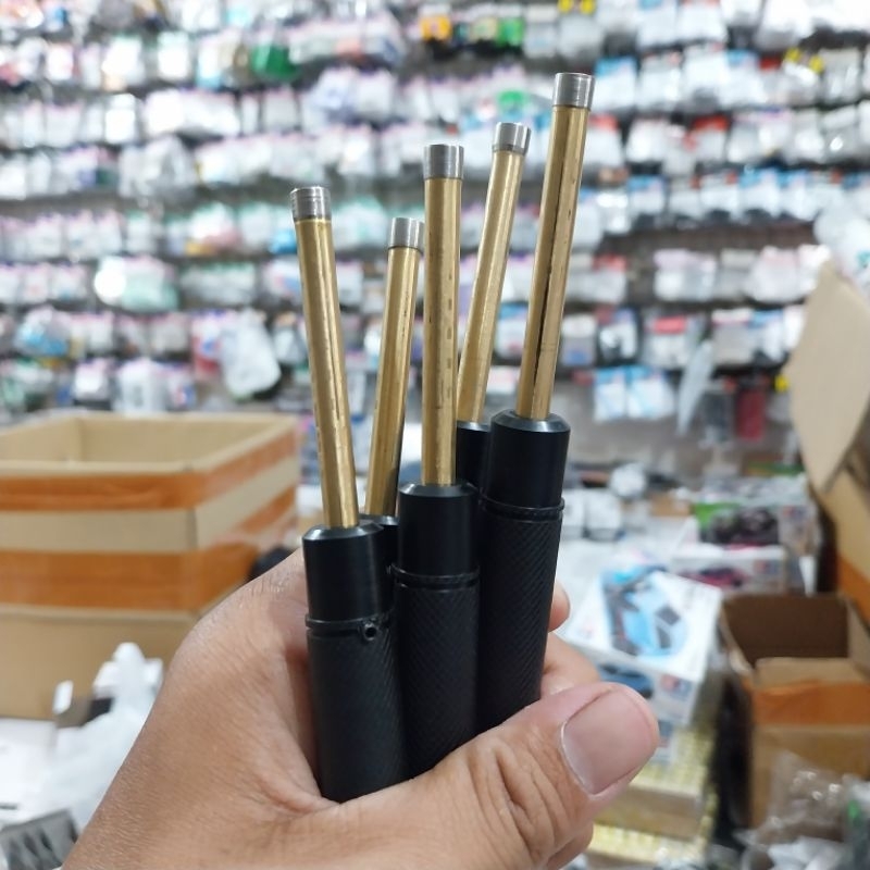 LONG BLACK HANDLE SHOCK WRENCH TAMIYA BOLT WRENCH/ | Shopee Malaysia