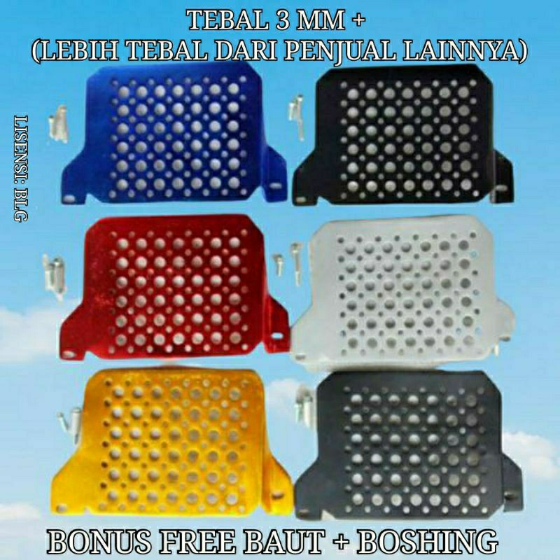 RADIATOR LID COVER / LATEST RADIATOR COVER ALL NMAX 2015-2023 LEXI ALL ...