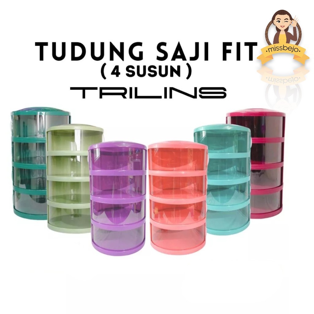(TRILIN) Thicker FOOD GRADE 4 Layer Serving Cover/4 Tier FOOD Storage ...