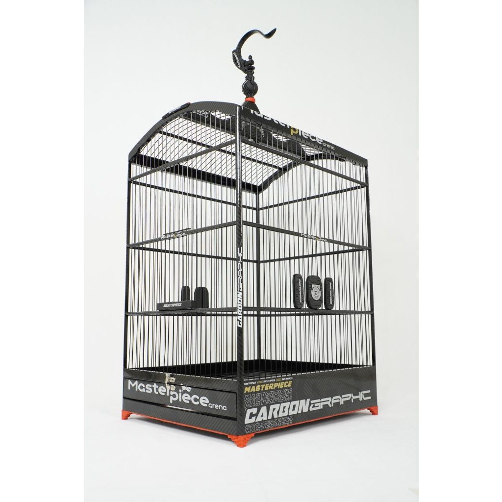 Visual Reference: Carbon Masterpiece Cage Decal Sticker Carbon Masterpiece Box Bird Cage