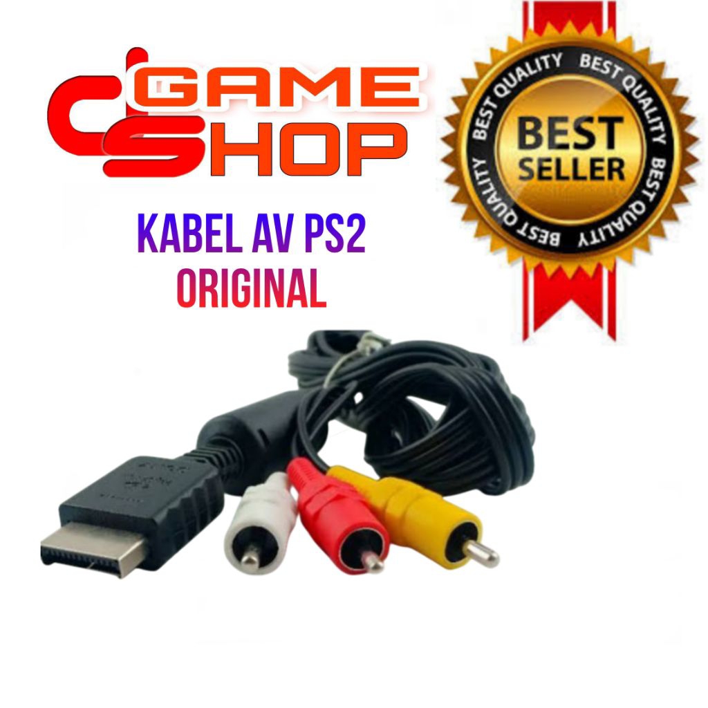 Original ps2 av cable, semi Original rca cable, ps2 ps3 display cable ...