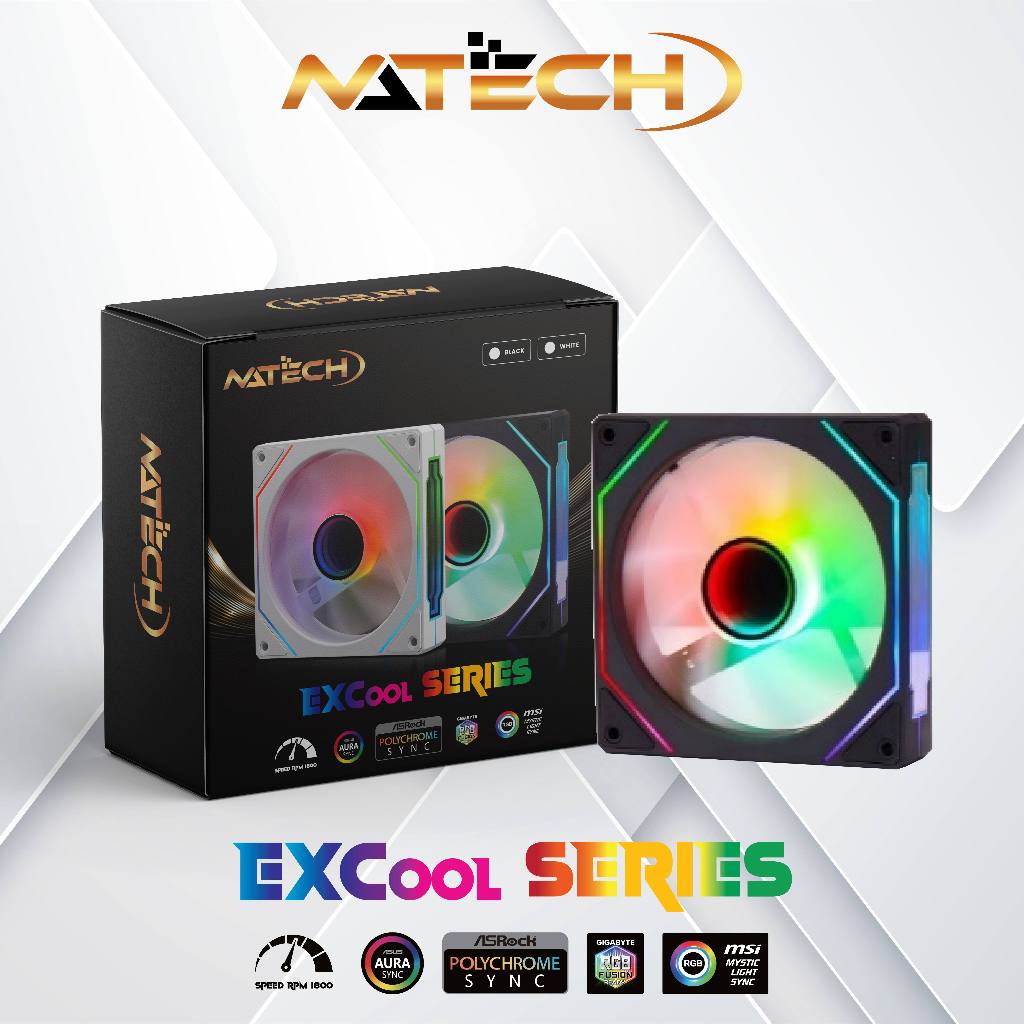 Fan CASING / FAN CASE / FAN COOLER / FAN NATECH EXCOOL SERIES ARGB ...
