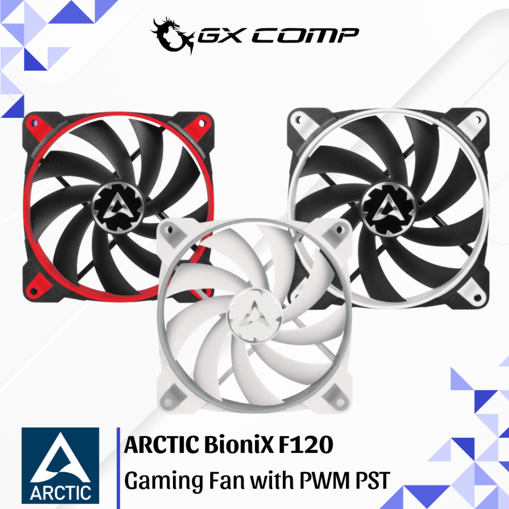Arctic BioniX F120 | Gaming Fan with PWM PST - All Colors | Shopee Malaysia