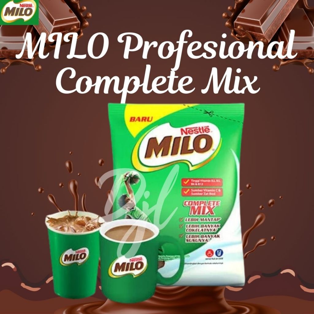 Milo Professional Complete Mix 960gr Nestle Professional Chocolate ...