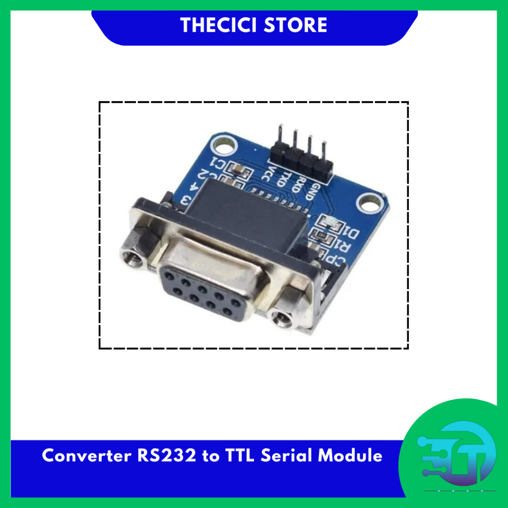 RS232 Converter TTL Serial module Converter RS232 to TTL Serial Module ...