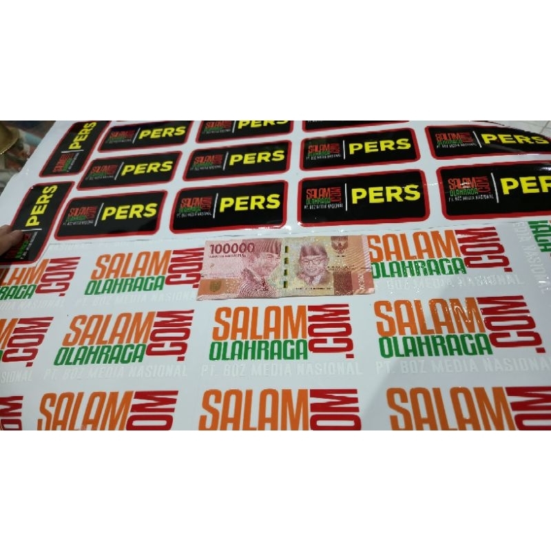 Official NATIONAL MEDIA RESISTANCE PERS STICKER GREETINGS SPORTS ...