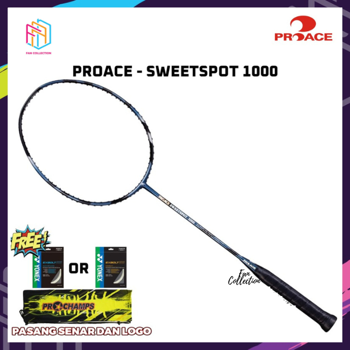 Proace Sweet Spot 1000 SS 1000 Badminton Racket | Shopee Malaysia
