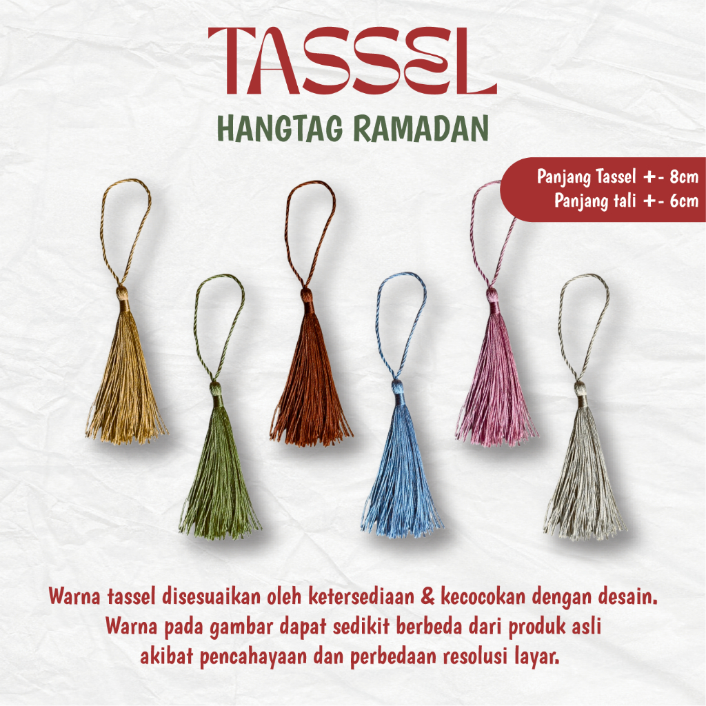 Tassel Ribbon/ by Odmene | Shopee Malaysia