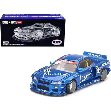 Original!!! Mini GT NISSAN SKYLINE GT-R [R34] NISMO KAIDO HOUSE WORKS ...